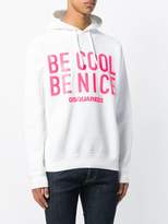 Thumbnail for your product : DSQUARED2 Be Cool Be Nice hoodie