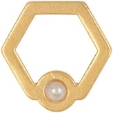 Thumbnail for your product : Alex and Ani 14KT Gold Plated Sterling Silver Honeycomb Stud Earrings
