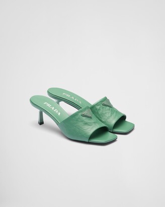 Prada, Shoes, Prada Rubber Rain Boots Army Green Round Toes Block Heels  Trending