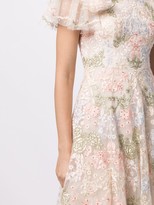 Thumbnail for your product : Needle & Thread Elin embroidered flared dress