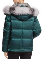 Thumbnail for your product : Andrew Marc Lillie Rabbit & Fox Fur Trim Down Coat - 100% Exclusive