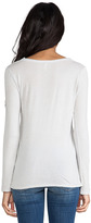 Thumbnail for your product : Lanston Scoop Long Sleeve Tee