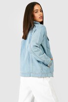 Thumbnail for your product : boohoo Denim Western Jacket
