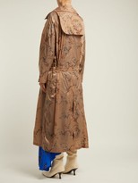 Thumbnail for your product : Preen by Thornton Bregazzi Arlissa Floral Garland Print Lightweight Coat - Nude Multi