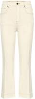 Thumbnail for your product : KHAITE The Fiona cropped flared jeans