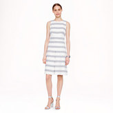 Thumbnail for your product : J.Crew Tall stripe basket-weave dress