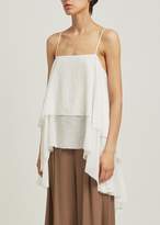 Thumbnail for your product : Dusan Dušan Cotton Voile Layered Top