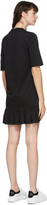 Thumbnail for your product : Moschino Black Embroidered Logo Dress