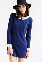 Thumbnail for your product : Urban Outfitters Cooperative Clara Ponte Lace Collar Dress