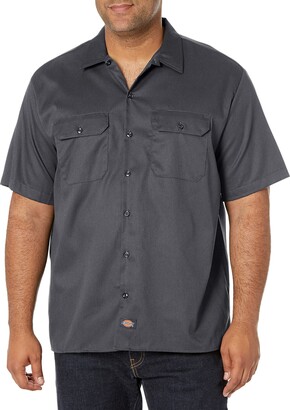 Cherokee Men's Short-Sleeve Work Shirt