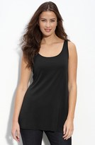 Thumbnail for your product : Eileen Fisher Long Silk Tank (Regular & Petite)