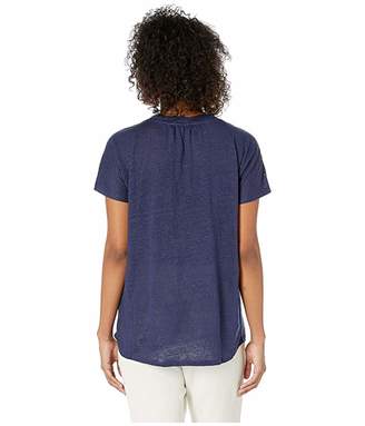 NYDJ Linen V-Neck T-Shirt