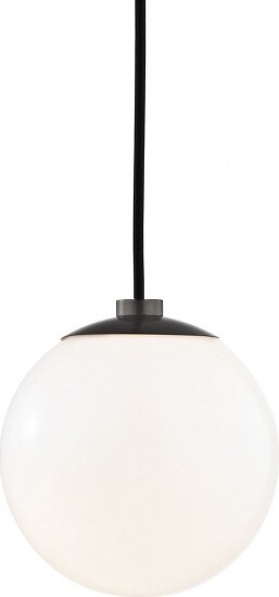 Mitzi by Hudson Valley Lighting MitziStella1-LightPendantinOldBronzeWhiteShade