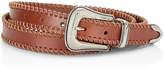 Thumbnail for your product : Rebecca Minkoff Whipstitch Edge Leather Belt