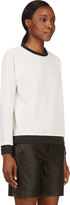 Thumbnail for your product : Rag and Bone 3856 Rag & Bone White Mesh Classic Racer Sweater