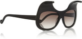 Thumbnail for your product : Karlsson Anna-Karin When Trouble Came To Town square-frame acetate sunglasses