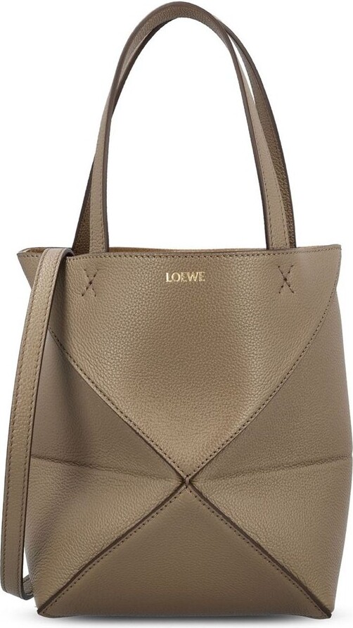 Loewe Mini Puzzle Fold Tote Bag