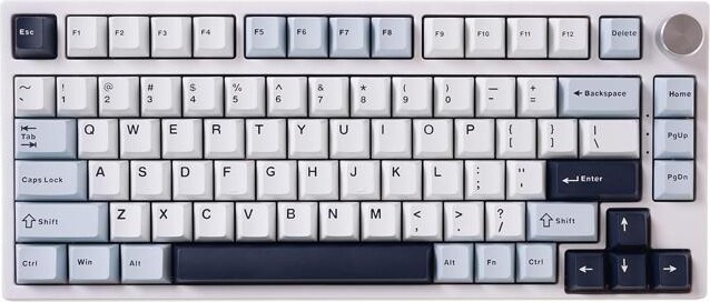 ilepo GK GAMAKAY TK75 HE Rapid Trigger Mechanical Keyboard Hall Effect Hot-swap Magnetic Switch, Snap Tap, 81 Keys PBT Keycap Bluetooth/2.4GHz/Wired 75%...