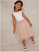 Thumbnail for your product : Chi Chi London Girls Izzy Dress - Blush