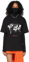 Thumbnail for your product : Hood by Air Black Graphic 'International' T-Shirt