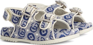 Gucci Toddler slide sandal with straps