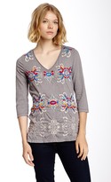 Thumbnail for your product : Johnny Was JWLA V-Neck Embroidered Tunic