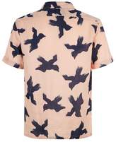Thumbnail for your product : Burberry Bird Print Linen Shirt