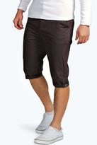 Thumbnail for your product : boohoo Long Length Twill Shorts