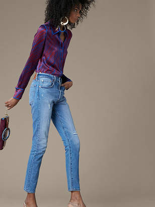Diane von Furstenberg Levi's 501 Skinny Jeans