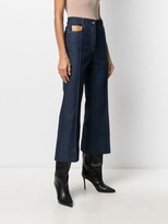 Thumbnail for your product : Paco Rabanne Bootcut Panelled Jeans