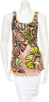 Thumbnail for your product : Blumarine Embellished Top