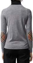 Thumbnail for your product : Burberry Bempton Crewneck Long-Sleeve Merino Wool Sweater