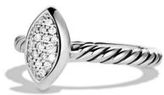Thumbnail for your product : David Yurman Cable Collectibles Ring with Diamonds