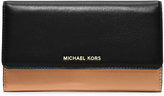 Thumbnail for your product : MICHAEL Michael Kors Colby Carryall Clutch Bag, Suntan/Black