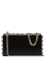 Thumbnail for your product : DSquared 1090 Studded Naplak Leather Clutch