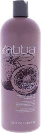 ABBA Volume Shampoo Thicken Fine Limp Hair For Added Body 32oz 946ml