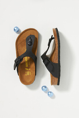 Birkenstock Gizeh Kids Sandals By in Black Size EU 33 / US 2-2.5 - ShopStyle
