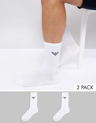 Giorgio Armani Emporio 2 Pack Sock
