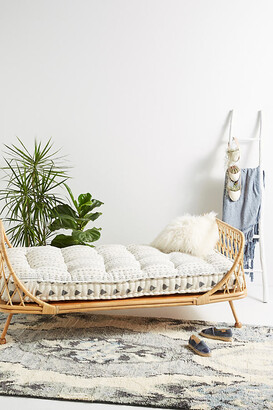 Anthropologie Pari Rattan Daybed By in Beige