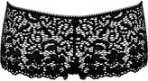 Thumbnail for your product : DKNY Classic Lace Cheeky Boy Short Briefs- Black