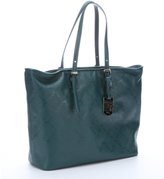 Thumbnail for your product : Longchamp green leather logo embossed 'LM Cuir' medium tote
