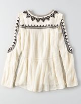 Thumbnail for your product : American Eagle Cutout Shoulder Top