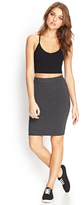 Thumbnail for your product : Forever 21 Knee-Length Bodycon Skirt