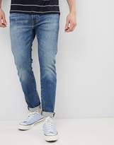 Thumbnail for your product : Levi's 512 slim tapered low rise jeans in zonkey light wash