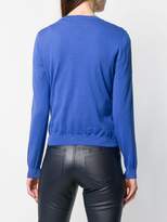 Thumbnail for your product : Moschino Boutique cropped round neck cardigan