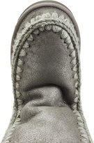 Thumbnail for your product : Mou Metallic Sheepskin Wedge Boots