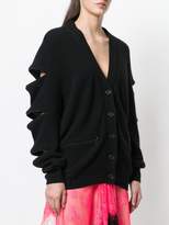 Thumbnail for your product : Christopher Kane cut-out sleeved cardigan