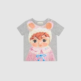 Gucci Baby T-shirt with doll print