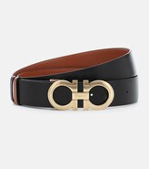 Thumbnail for your product : Ferragamo Gancini reversible leather belt