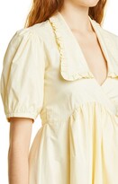 Thumbnail for your product : Birgitte Herskind Noel Puff Sleeve Organic Cotton Midi Dress